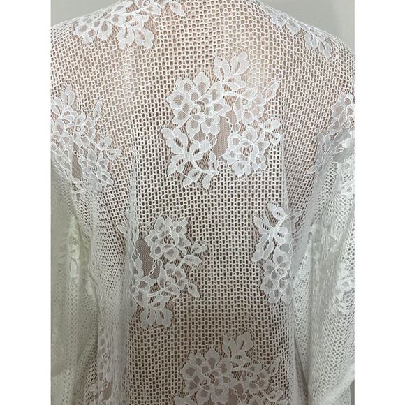 New. C&C California white lace midi cover-up - Picture 5 of 6